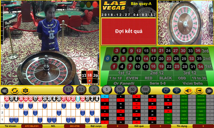Ảnh bàn chơi Chơi Roulette online tại LVS788